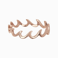 Wave Band Ring